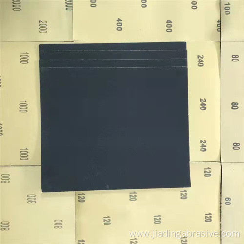 Silicon Carbide Wet or Dry Abrasive Paper Sheet